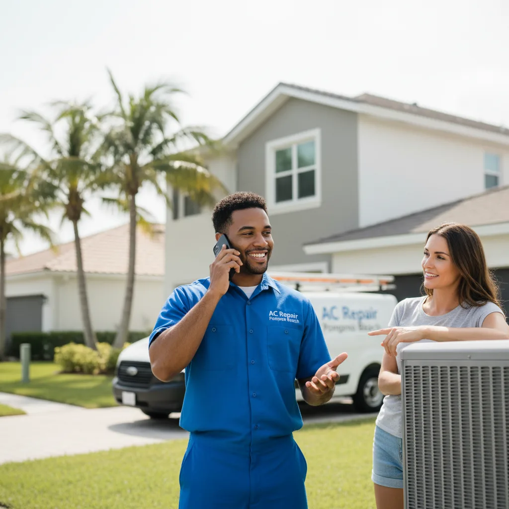 AC Repair Pompano Beach customer support in North Benton